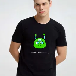 Enciger Men Printed Applique T-shirt-picture-39