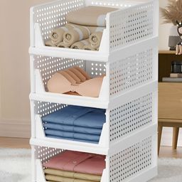 RUBOXA White Set of 4 Regular Multi-Utility Organisers-picture-47