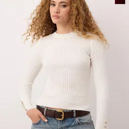 Trendyol Women Ribbed Pullover-picture-34