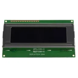 Displaytech Alphanumeric LCD Display White on Black 4 Rows by 20 Characters Transflective, 204A-GC-BC-3LP-picture-45