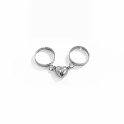 Teeragaj Set Of 2 Magnetic Heart Adjustable Finger Rings-image-19