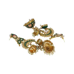 Anouk Dome Shaped Jhumkas Earrings image 2