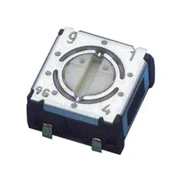 NIDEC COMPONENTS ROTARY CODED SW, BCD COM, 10POS, 2.4VDC, S-4010TA-image-5