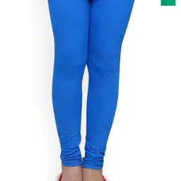 FRENCH KLEIDER Girls Pack Of 2 Mid-Rise Churidar-Length Leggings-picture-47