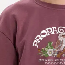 MISCHIEF MONKEY Men Graphic Printed Round Neck Cotton Oversized T-shirt image 4