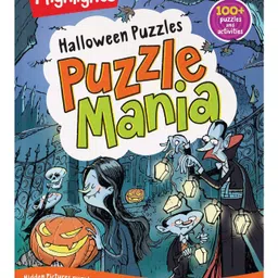 penguin random house Halloween Puzzles Mania Activity Book By Highlights - English-picture-25