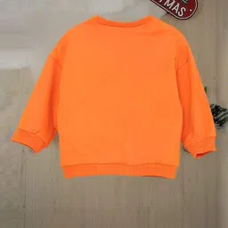 COSTHEETA Kids Graphic Printed Round Neck Long Sleeeves Sweatshirt image 3