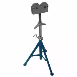 Westward Roller Head Pipe Stand Adjustable 304.8 mm (12 Inch) Maximum Pipe Size, 22XP99-picture-2