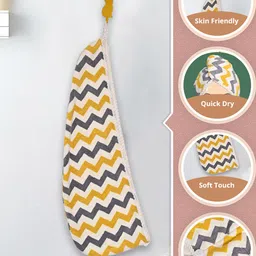 MARKET99 Zig Zag Hair Wrap Towel image 3