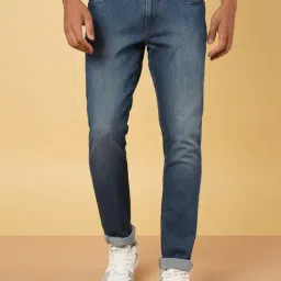 Wrangler Blue Skinny Fit Jeans-image-6