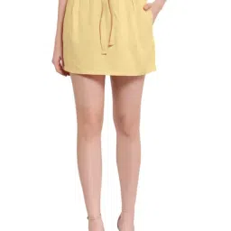 PATRORNA Gold Mini Skirt-image-22