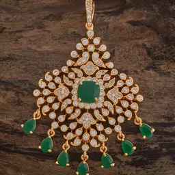 Kushal's Fashion Jewellery Gold-Plated Contemporary Pendants-picture-32