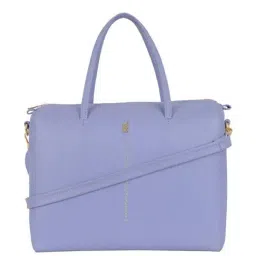 Baggit Purple Solid Medium Bowler Bag-image-2