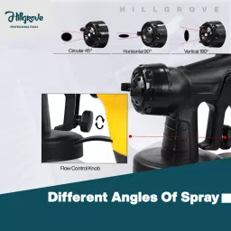 Hillgrove Double Acting Piston HVLP Paint Spray 400 W, HGCM837M2 image 4