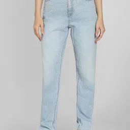 AMERICAN EAGLE OUTFITTERS Women Mom Fit Mid-Rise Cotton Jeans-image-26