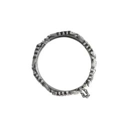 Teejh Silver-Plated Yukta Stacked Bracelets for Women - Set of 3-picture-24
