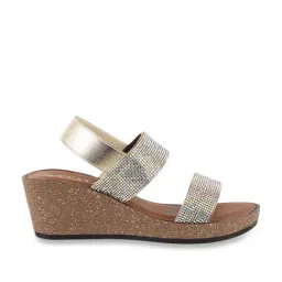 Catwalk Women's Multicolored Sling Back Wedges-image-51