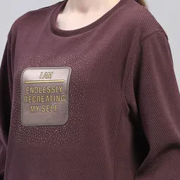 Monte Carlo Women Printed Sweatshirt image 5