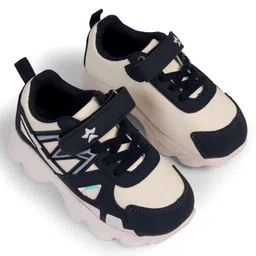 Cute Walk by Babyhug Sneaker Shoes With Velcro Closure - Navy Blue-picture-32