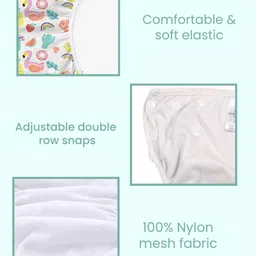 Polka Tots Reusable & Washable Baby Swim Diaper- L image 2