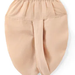 Babyhug 100% Cotton Full Sleeves Kurta With Dhoti Set With Ikat Print - Maroon & Beige image 4