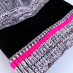 Pine Kids Winter Cap with Cable Knit Design - Grey image 4