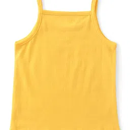 Babyhug 100% Cotton Knit Singlet Sleeves Slips with Floral Print Pack of 3 - Multicolour image 5