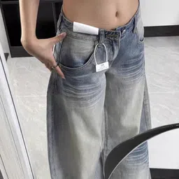 StyleCast Women Relaxed Fit Mid-Rise Highly Distressed Jeans image 1