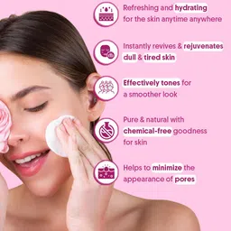 Aravi Organic Set Of 2 Rose Water- 150 ml & Vitamin C Face Serum- 30 ml image 5