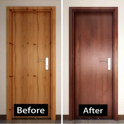 SUNBIRD Brown Printed Self-Adhesive WaterproofWallpaper image 3