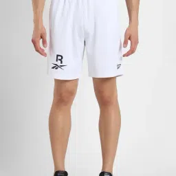 Reebok White Regular Fit Sports Shorts-picture-16