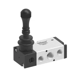 Uflow 24 V DC 5x3 Hand Lever Valve With Manual Return Centered Pressurized LPA1BN04V0-image-80