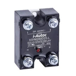 I-Autoc Solid State Relay 25 A Load Panel Mount 440 V AC Load 32 V DC Control, KSIM380D25-L-picture-27
