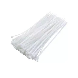 Rpi Shop 4 Inch (100 mm L X 2.5 mm W) Self Locking Cable Tie Nylon Zip Wire Organizer White (900 pc)-picture-38