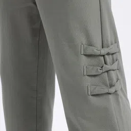 glitchez Men Track & Drift Twisted Detail Casual Trousers image 4
