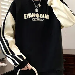 StyleCast x Revolte Men Colourblocked Pullover Sweatshirt image 5