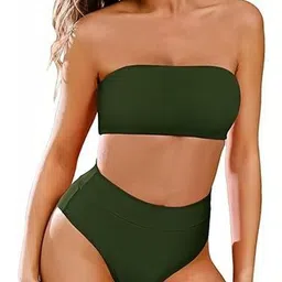 RECENT FASHION Removable Straps High Waist Bikini Set-picture-15