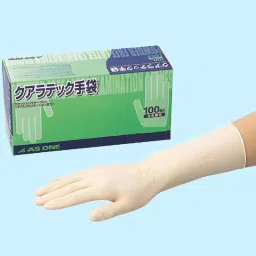 AS ONE Quaratech Gloves Powder-Free S Size Latex (Pack of 100 Piece)-image-36