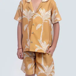 TILISM Boys Printed Shirt with Shorts image 2