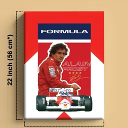 Art Street Red & Multicoloured Single Piece Canvas Other Wall Paintings image 5