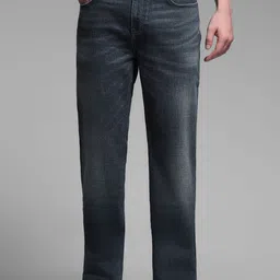 Jack & Jones Men Bootcut Low-Rise Light Fade Stretchable Jeans-picture-30