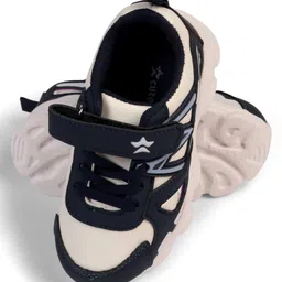 Cute Walk by Babyhug Sneaker Shoes With Velcro Closure - Navy Blue image 5