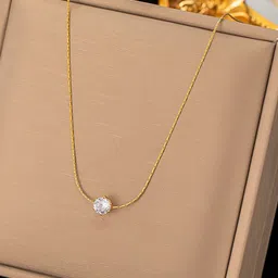 MYKI Gold-Plated Quirky Pendants with Chains image 3