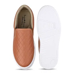 LOUIS STITCH Men American Tan Casual Slip-On Lightweight Sneakers image 4