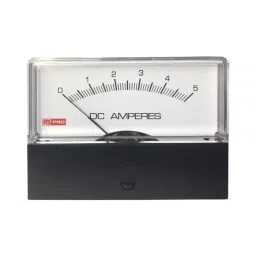 RS PRO Analogue Panel Ammeter 5 (Input) A DC 76x74 mm ±1.5 % Moving Coil, 1862528-picture-31