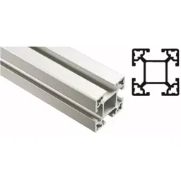 FlexLink Silver Aluminium Profile Strut 44 x 44 mm 11 mm Groove 3000 mm Length, XCBL 3X44-image-87