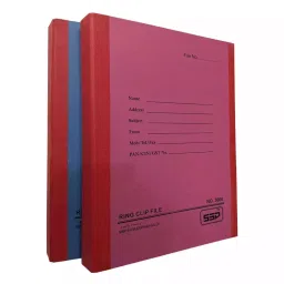 GENERIC Box Type Special Ring Clip Cobra File (2D Binder) Assorted A4 1000 GSM (Pack of 24)-image-4