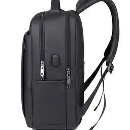 Mast & Harbour Unisex Padded Backpack with USB Charging Port image 3
