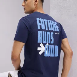 HRX by Hrithik Roshan Typography Printed Lifestyle T-shirt image 1