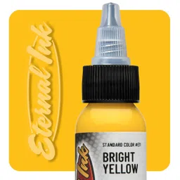 Eternal Ink Bright Yellow Tattoo Color- 1oz (30ml) image 2
